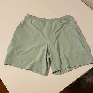 lululemon athletica Men's Mint Green Athletic Shorts